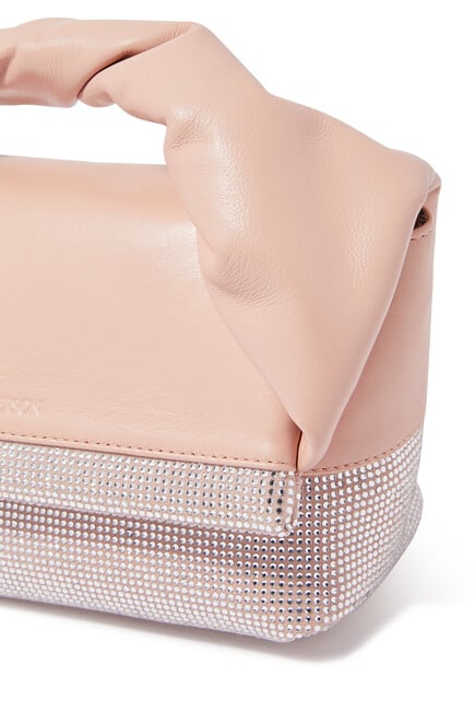 Twister Small Crystal Top Handle Bag
